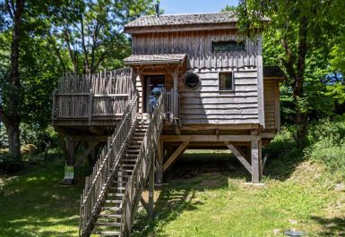 Cabane en bois48G170085 CUBIERES - Loz&egrave;re - Cabane  Spa "B&eacute;r&eacute;nice" 4 personnes - photo