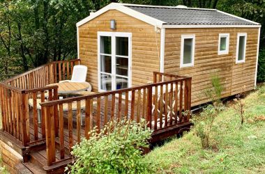 Meublé n°48H430084 VILLEFORT - Lozère - Mobil-home Confort 2 pers. - Camping Le Mas des Sédariès à Villefort - photo
