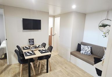 Meubl&eacute; n&deg;48H430201 FLORAC TROIS RIVIERES - Loz&egrave;re - Mobil-home Oasis Premium 4 pers. - Camping Le Pont du Tarn - photo