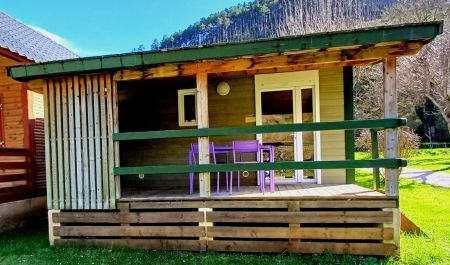 Meubl&eacute; n&deg;48H440101 MEYRUEIS - Loz&egrave;re - Chalet 2/4 pers. - Camping La Cascade - photo