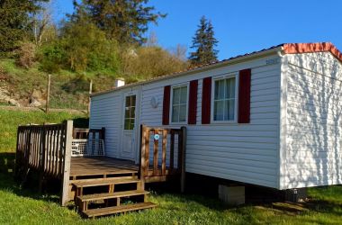 Meublé n°48H450165 LANGOGNE - Lozère - Mobil-home 5 pers. - Camping La Cigale de l'Allier - photo