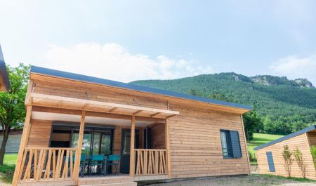 Meubl&eacute; n&deg;48H460054 SAINT BAUZILE - Loz&egrave;re - Chalet 6/8 pers. - Camping Les Berges du Bramont - photo