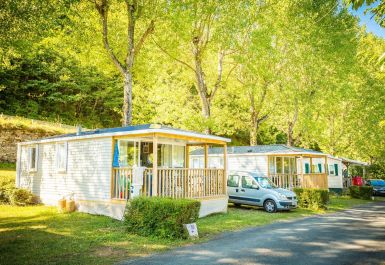 Meubl&eacute; n&deg;48H430205 FLORAC TROIS RIVIERES - Loz&egrave;re - Mobil-home Louisiane Confort 4 pers. - Camping Le Pont du Tarn - photo