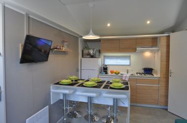 Meublé n°48H430082 VILLEFORT - Lozère - Mobil home Premium 4 pers. - Camping Le Mas des Sédariès à Villefort - photo